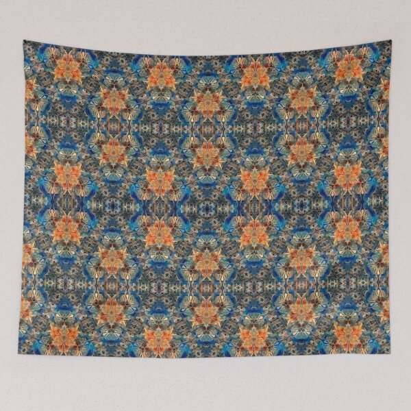 Item preview, Dragon Flower Pattern designed and sold by DiscoGypsyFish.