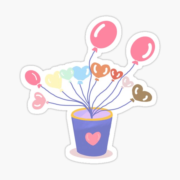 Item preview, heart balloons designed and sold by seenakhon.
