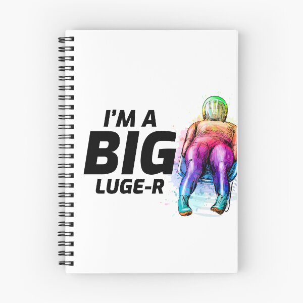 Item preview, Luge Sledding Sledge Race Extreme Winter Sports designed and sold by TastefulTees.