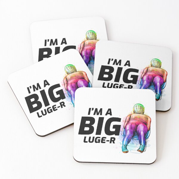 Item preview, Luge Sledding Sledge Race Extreme Winter Sports designed and sold by TastefulTees.