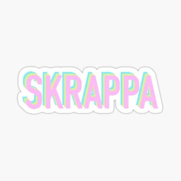 SKRAPPA - Stacked Sticker