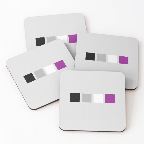 Item preview, Asexual Pride - Squares designed and sold by MismatchMedley.