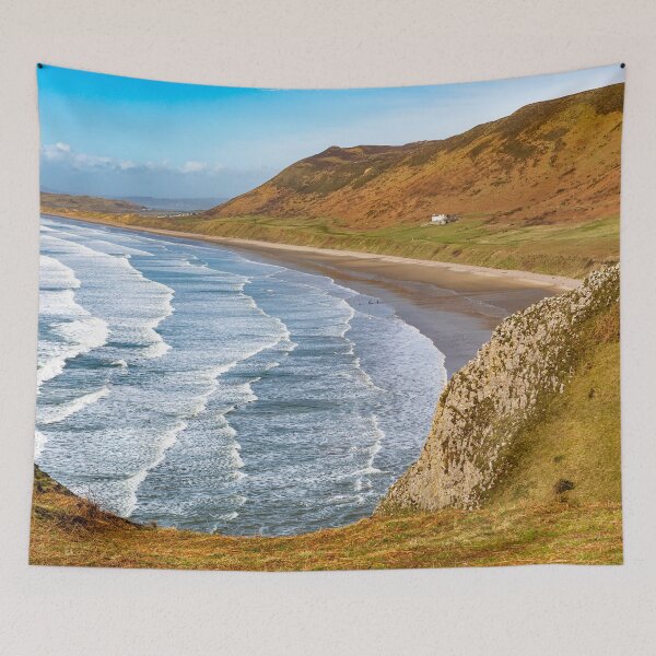 Item preview, Rhossili Bay, Gower designed and sold by Dave Hare Photography.