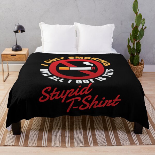 Item preview, I Quit Smoking Shirt Stop Smoking designed and sold by MooonTees.