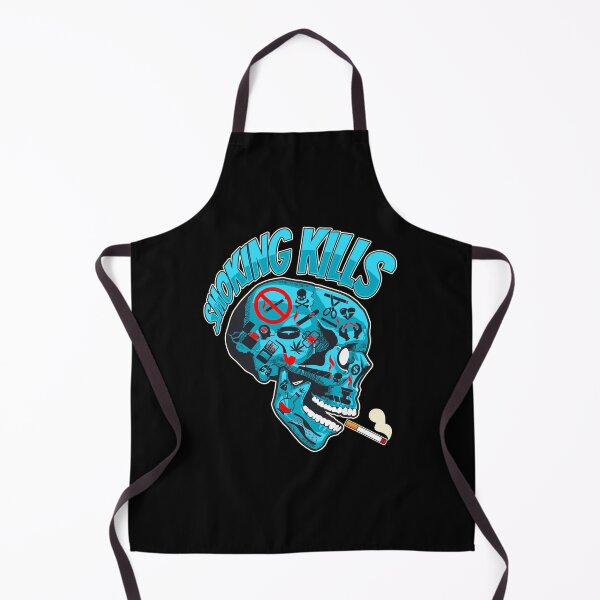 Item preview, Smoking Kills Stop Smoking Skull designed and sold by MooonTees.