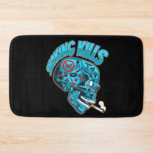 Item preview, Smoking Kills Stop Smoking Skull designed and sold by MooonTees.