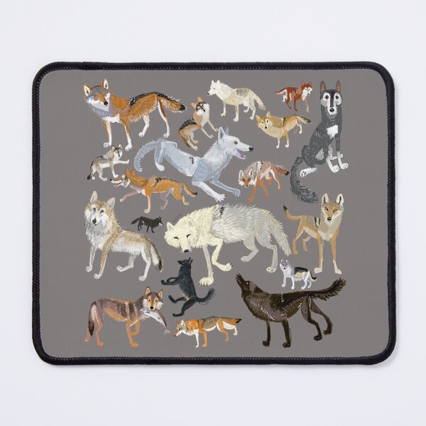 Item preview, Wolves of the world  Grey designed and sold by belettelepink.
