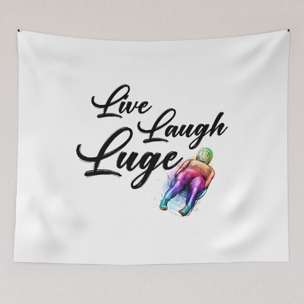 Item preview, Luge Sledding Sledge Race Extreme Winter Sports designed and sold by TastefulTees.