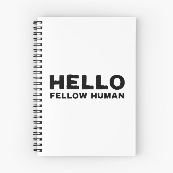 Item preview, HELLO FELLOW HUMAN (Black Text) designed and sold by STUDIO-72.