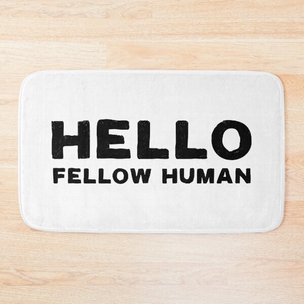 Item preview, HELLO FELLOW HUMAN (Black Text) designed and sold by STUDIO-72.