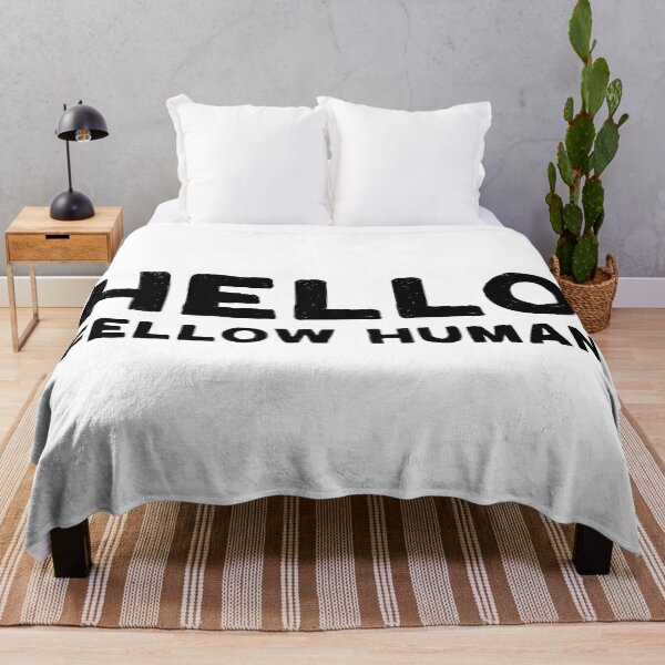 Item preview, HELLO FELLOW HUMAN (Black Text) designed and sold by STUDIO-72.