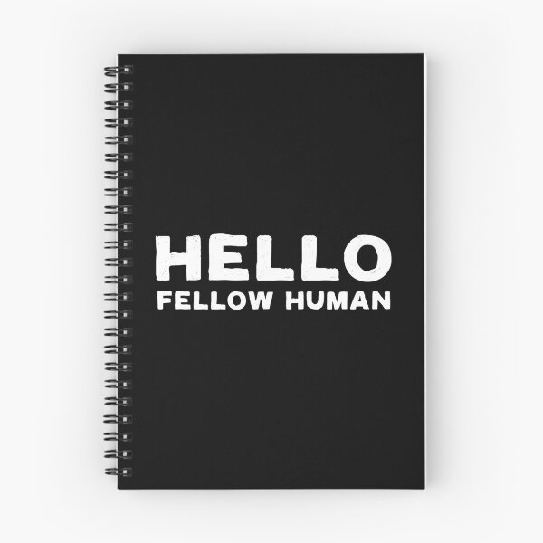 Item preview, HELLO FELLOW HUMAN (White Text) designed and sold by STUDIO-72.