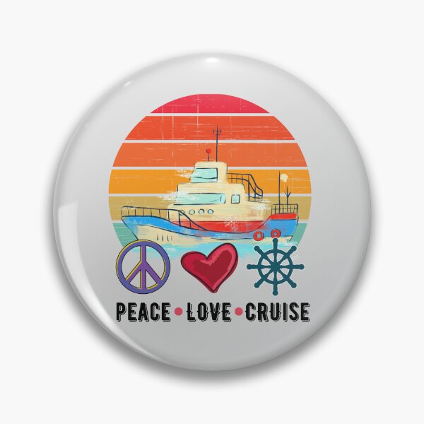 Item preview, Peace Love Cruising (Family Cruise Vacation Matching Gift) designed and sold by i-longmanshop.