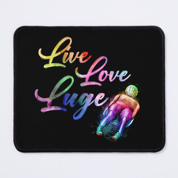 Item preview, Luge Sledding Sledge Race Extreme Winter Sports designed and sold by TastefulTees.