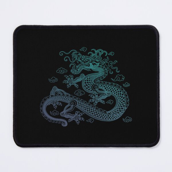 Item preview, Dragon chinois bleu . classique designed and sold by feyhnvfeijoo.
