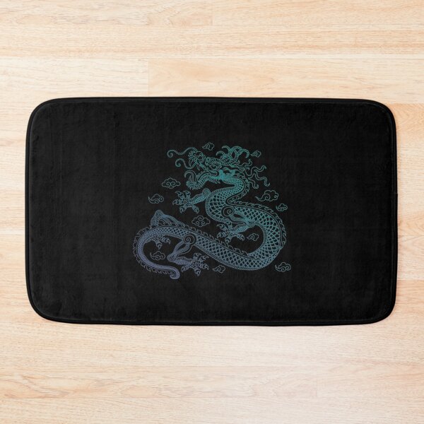 Item preview, Dragon chinois bleu . classique designed and sold by feyhnvfeijoo.