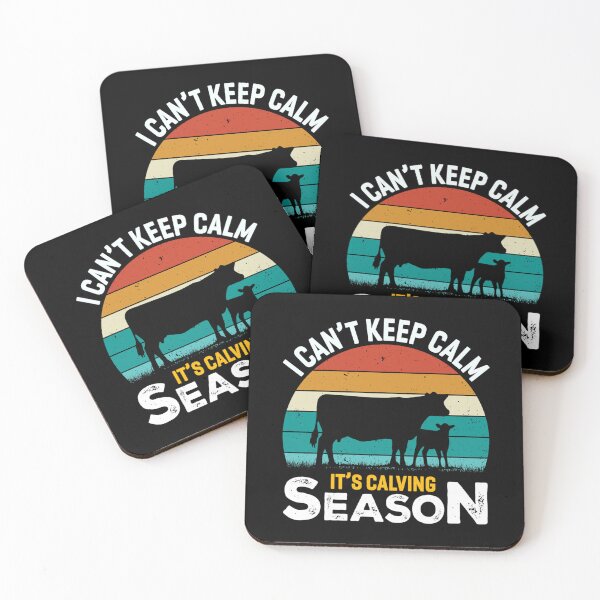 Item preview, Cow I Can't Keep Calm It's Calving Season Vintage designed and sold by lytainhan89.
