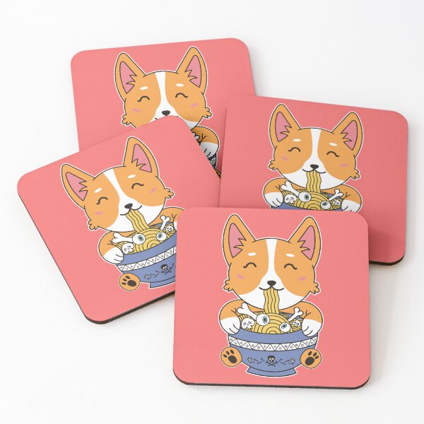 Item preview, Let's Eat Spooky Ramen Corgi Halloween designed and sold by ZaryousStuff.