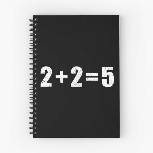 Artikelvorschau, 2 plus 2 ergibt 5, 2+2=5, 1984 entworfen und verkauft von ArtOfRebellion.