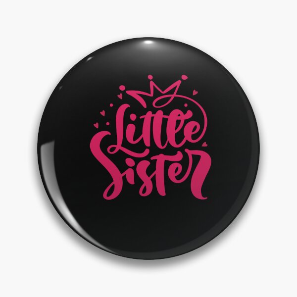 Item preview, Little Sister - National Siblings Day | National Siblings Day 2022 designed and sold by Rainbow Designs.