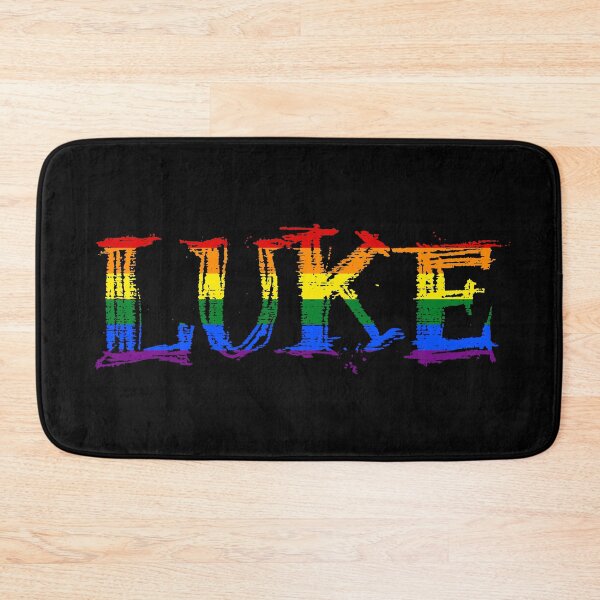 Item preview, Men rainbow name gay Luke designed and sold by LoveIsColorful.