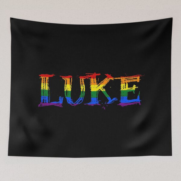 Item preview, Men rainbow name gay Luke designed and sold by LoveIsColorful.