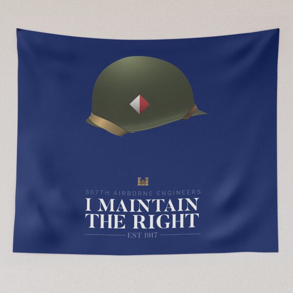 Item preview, 307th Airborne Engineer Battalion - I Maintain The Right   designed and sold by BeachDesignns.