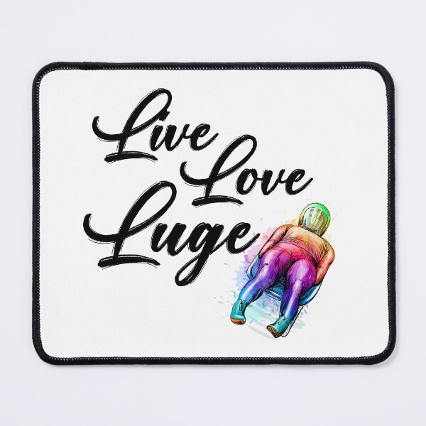 Item preview, Luge Sledding Sledge Race Extreme Winter Sports designed and sold by TastefulTees.