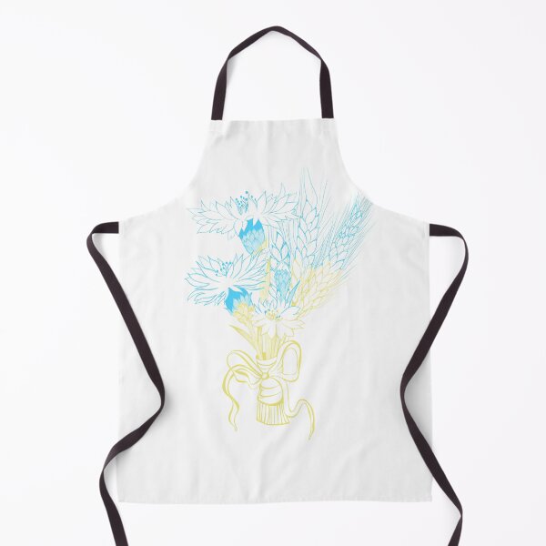 Item preview, A bouquet of cornflowers with an ear of yellow-blue wheat is the national symbol of Ukraine. designed and sold by Sunshine2504.