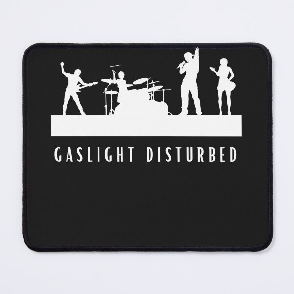 Item preview, Gaslight disturbed rock band design  classic t shirt designed and sold by micholu9598.