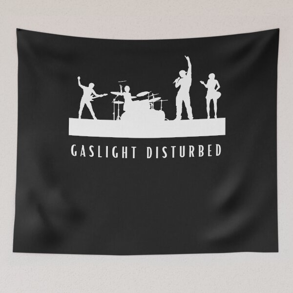Item preview, Gaslight disturbed rock band design  classic t shirt designed and sold by micholu9598.