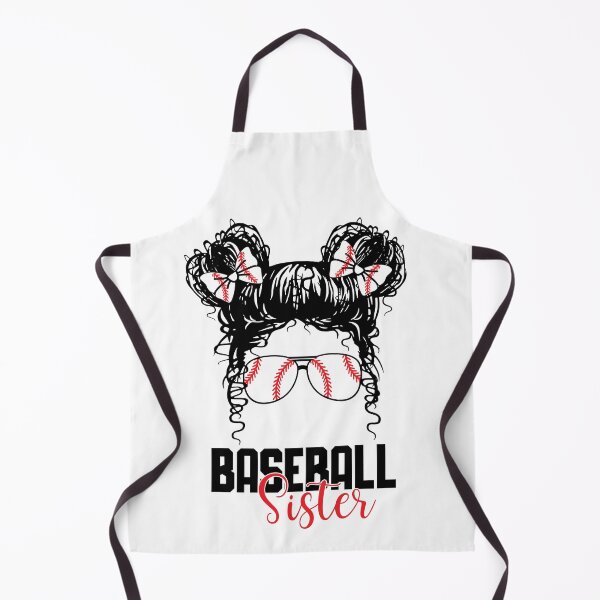 Item preview, Baseball Sister Messy Bun Family Baseball Sis designed and sold by clothesy7.