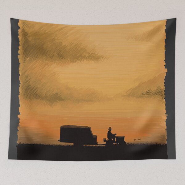 Item preview, The Straight Story by David Lynch Illustration by Burro designed and sold by burrotees.