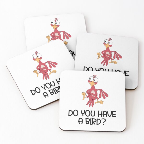 Item preview, Do you have a bird? - funny, denglish t-shirt saying with bird motif designed and sold by Gordenwear.