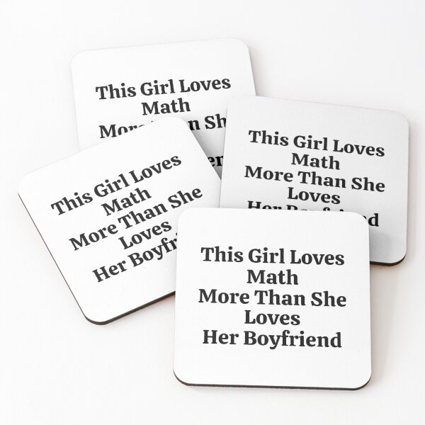 Item preview, This Girl Loves Math More Than She Loves Her Boyfriend - Funny Math  designed and sold by usaworld.