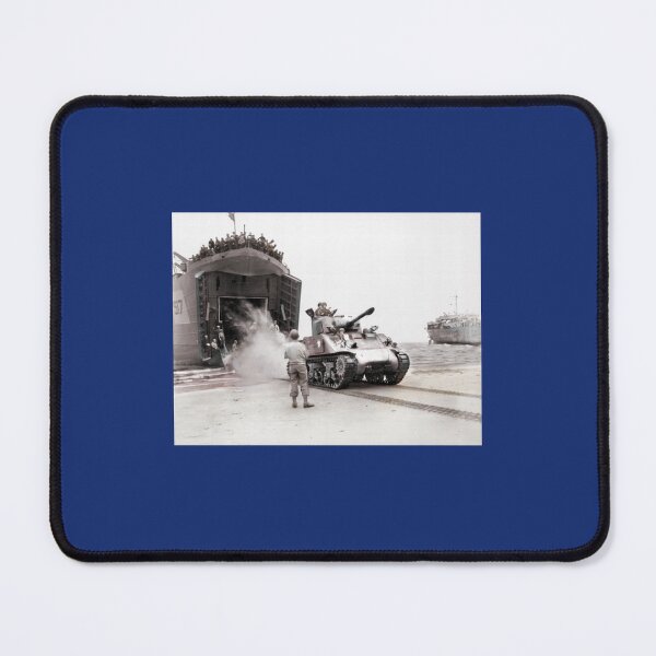 Item preview, Tanks Disembark onto Beach D-Day   designed and sold by BeachDesignns.