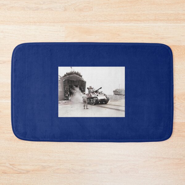 Item preview, Tanks Disembark onto Beach D-Day   designed and sold by BeachDesignns.