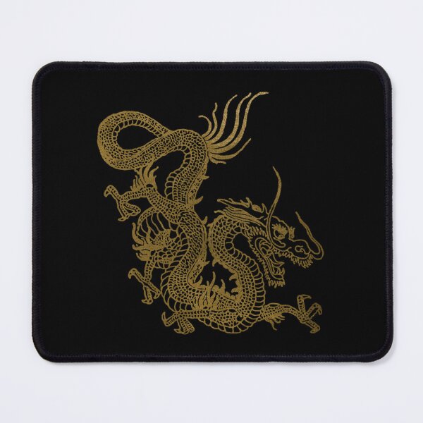 Item preview, Dragon chinois doré . classique designed and sold by feyhnvfeijoo.