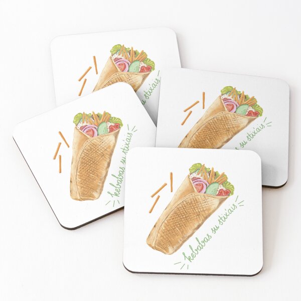 Item preview, Kebabas su stix'ais designed and sold by Chestnut and Pie.