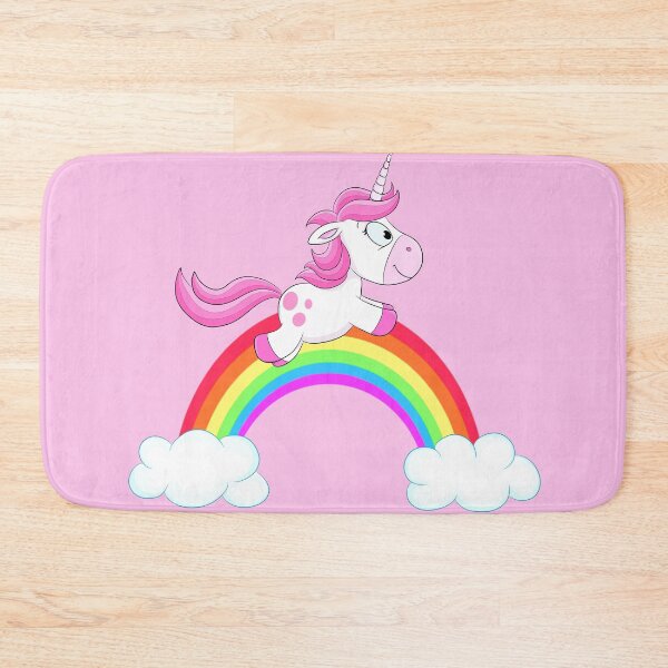 Item preview, Cute unicorn on rainbow designed and sold by Christine Wulf.