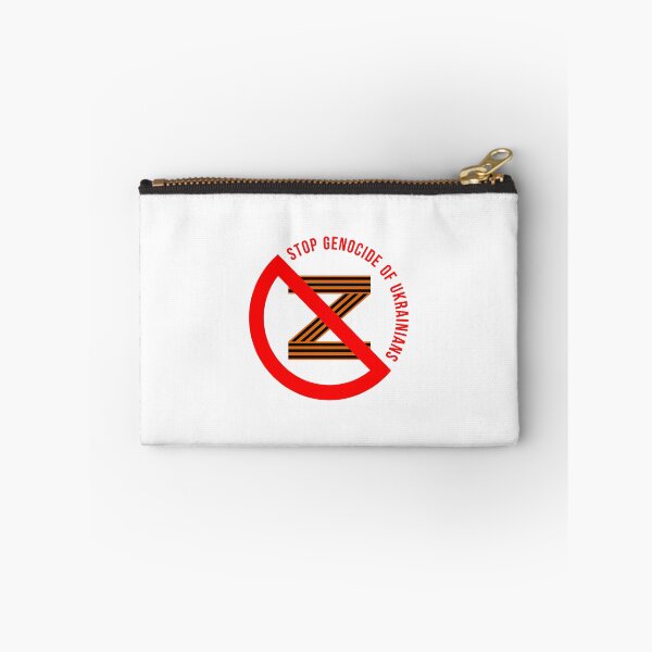 Item preview, Stop Genocide of Ukrainians Restricted Z symbol designed and sold by IuriiVlasenko.