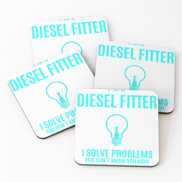 Item preview, Diesel Fitter - I Solve Problems Job Gift designed and sold by melissaval2.
