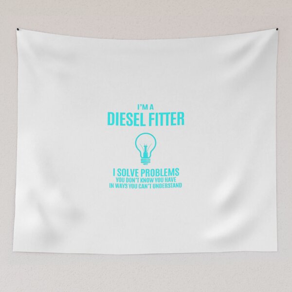 Item preview, Diesel Fitter - I Solve Problems Job Gift designed and sold by melissaval2.