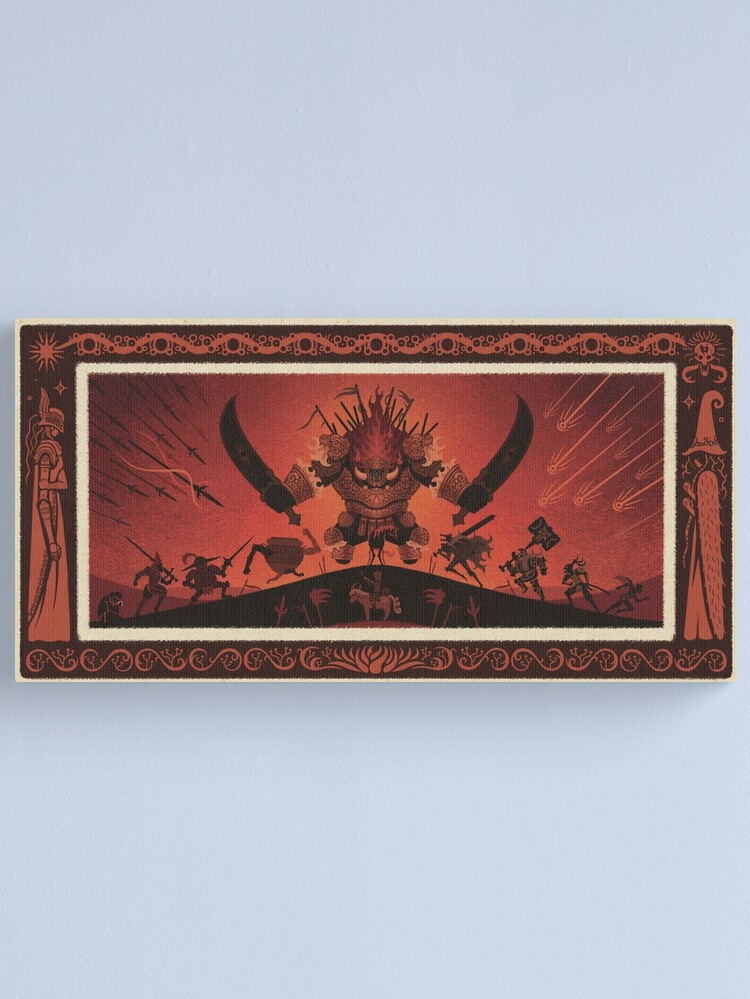 Alternate view of The Radahn Festival Canvas Print