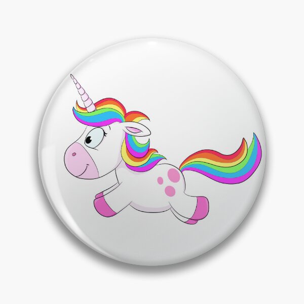 Item preview, Running cute pink unicorn designed and sold by Christine Wulf.