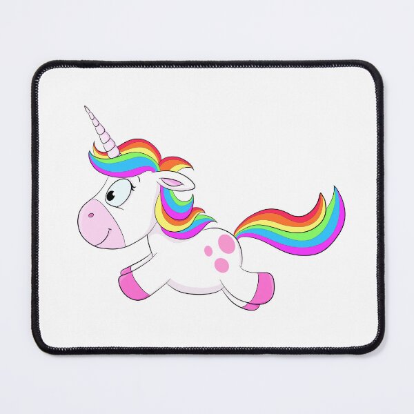 Item preview, Running cute pink unicorn designed and sold by Christine Wulf.