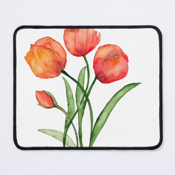 Item preview, Spring tulips designed and sold by Cacatuart.
