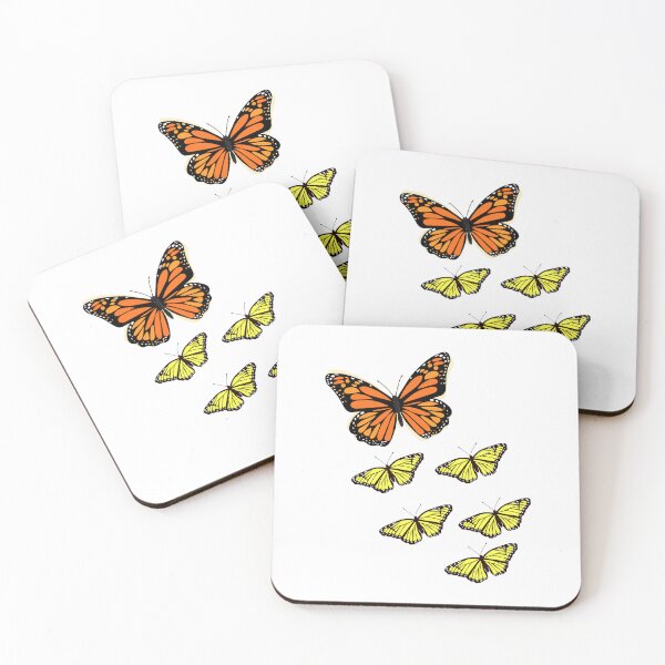 Item preview, Cute yellow monarch designed and sold by The Love Quill.