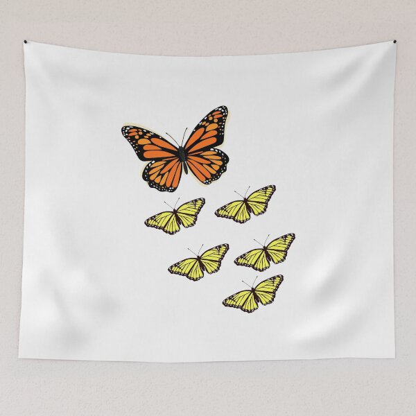 Item preview, Cute yellow monarch designed and sold by The Love Quill.