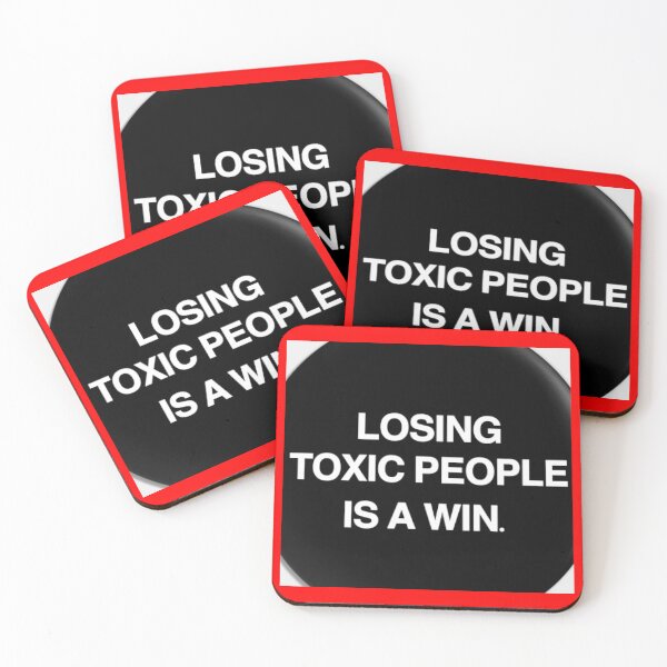 Item preview, Losing toxip people is a win. designed and sold by Onyx Elements.